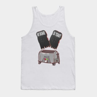 Snapped skateboard Tank Top